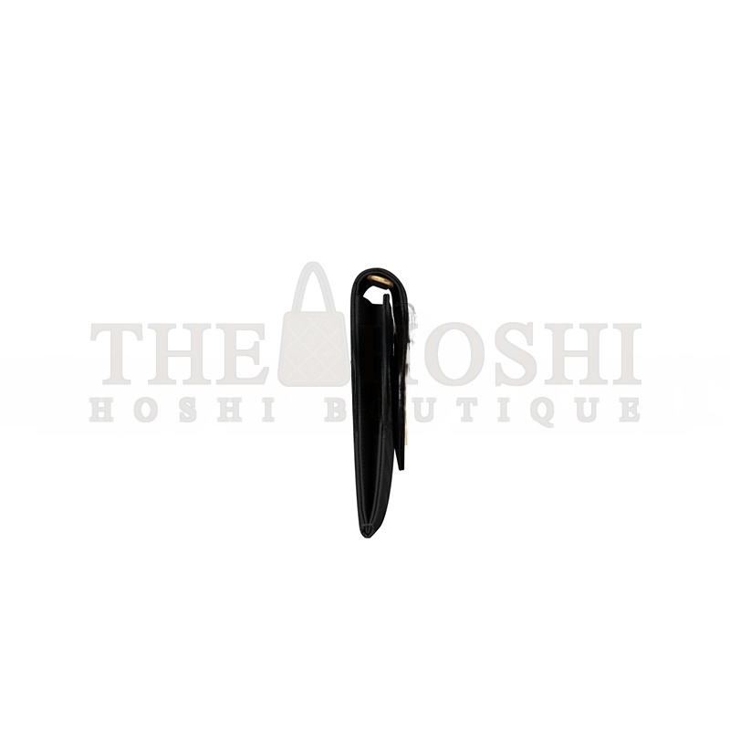 Y51 CASSANDRE MATELASSÉ FLAP POUCH IN GRAIN DE POUDRE LEATHER 617662BOW011000 (21*16*3cm) Master Quality